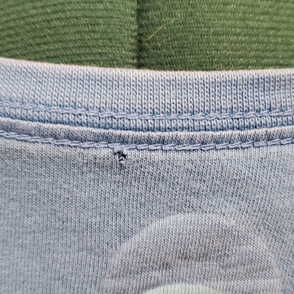 LIFE IS GOOD BLUE SHORT SLEEVE T-SHIRT CRUSHER PATIO PORCH SUMMER WOMEN LARGE - Picture 9 of 14